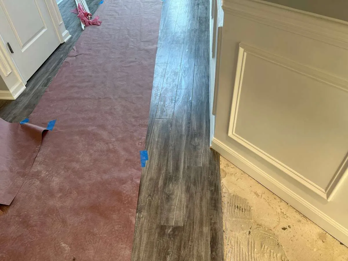 Completed marble shower restoration in Lindenhurst